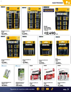 Construmart Ofertas válido desde el 30.06.2026 | Página: 3 | Productos: Cargador, Batería, Pilas