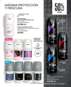 Vista previa de folleto CyZone catálogo - Campaña 15 de la CyZone válido desde 09/09/2026 | Página: 57 | Productos: Desodorante, Antitranspirante