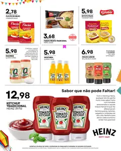 Mercadão Atacadista ofertas Semanal - Pré-Visualização do folheto da loja Mercadão Atacadista, válido de 19.05.2026 | Página: 5 | Produtos: Mandioca, Ketchup, Batata palha, Farofa