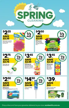 Preview of Woolworths catalogue - valid from 19/08/2026 | Page: 39 | Products: Mop, Cookware, Scotch, Sponges