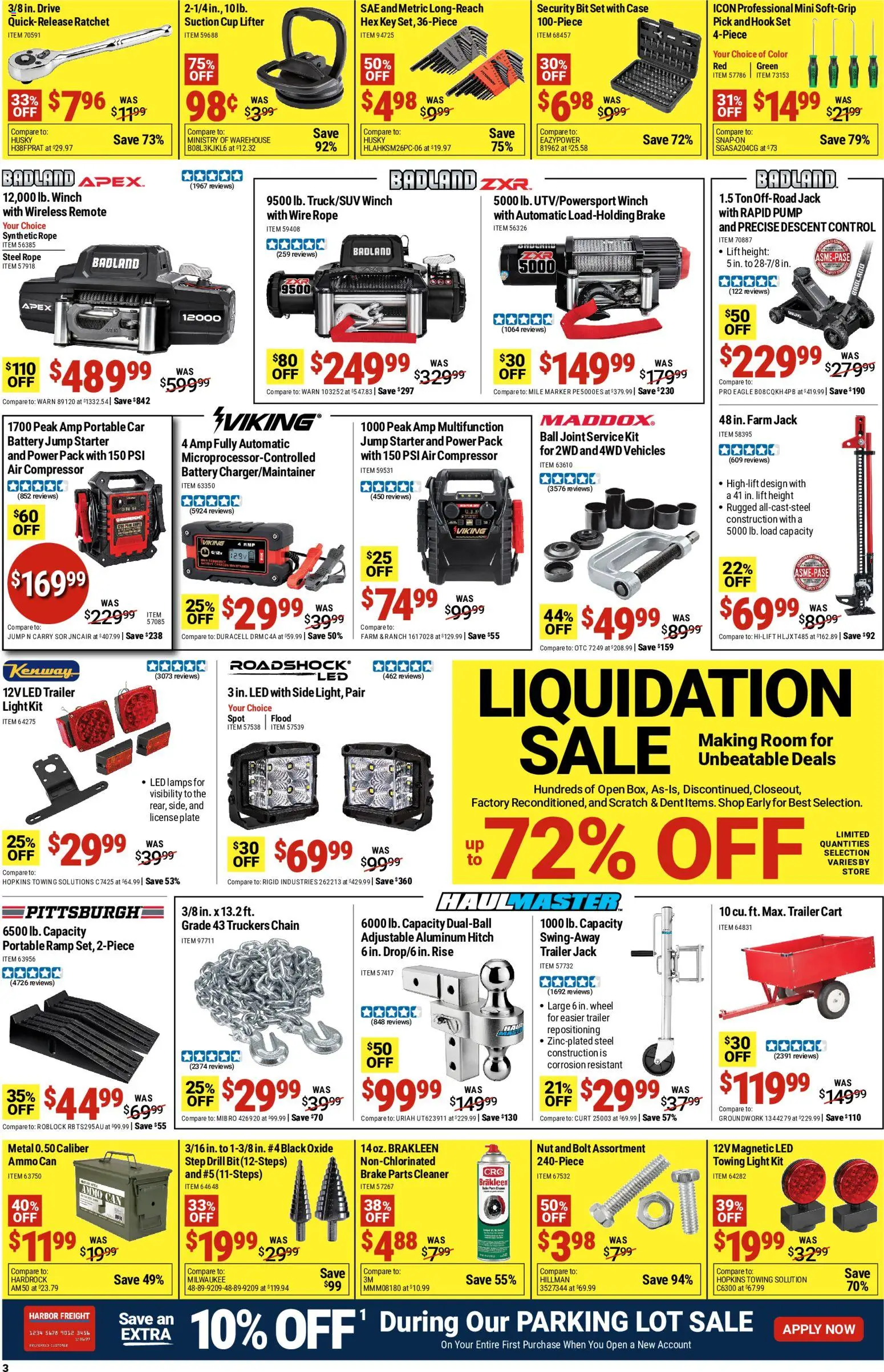 Harbor Freight Weekly Ad - valid from 10/05/2026 | Page: 3