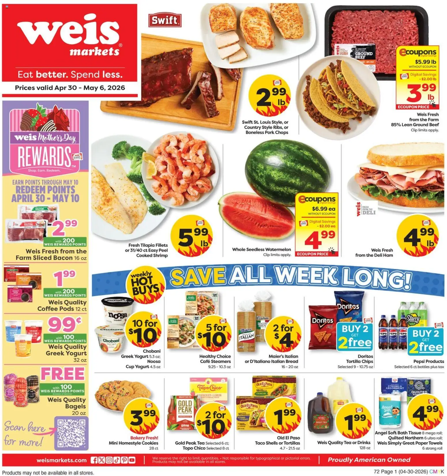Weis Weekly Circular - WV - valid from 30.04.2026 | Page: 1