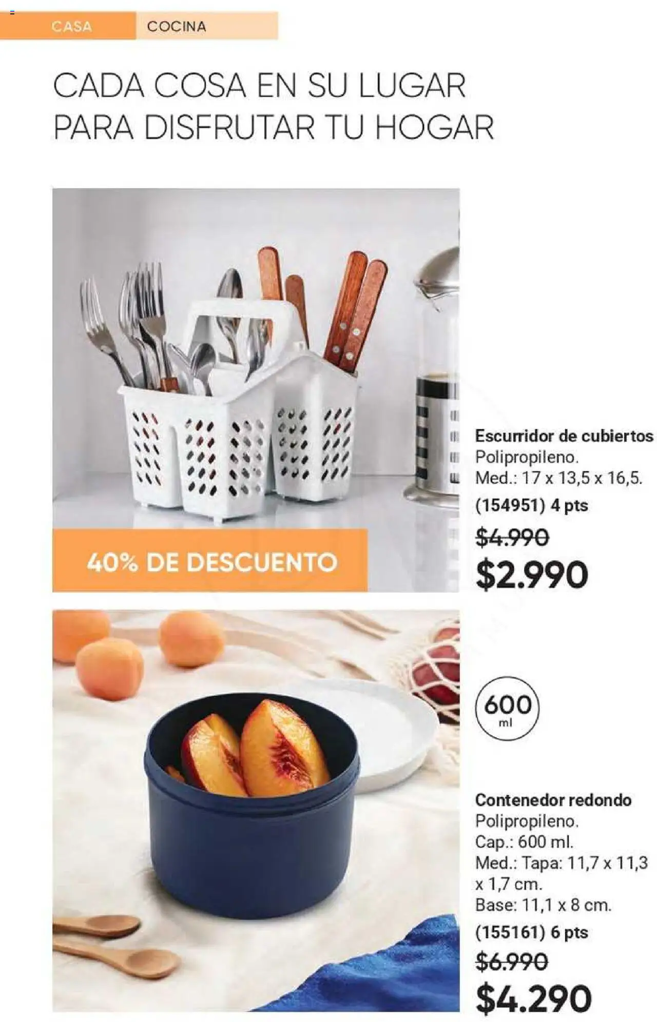 Catálogo AVON Fashion & Home │ válido desde el 26.06.2025 | Página: 21 | Productos: Cocina, Escurridor, Base