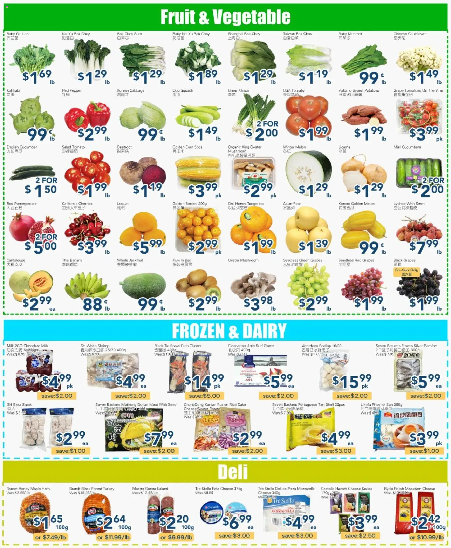 Oceans flyer valid from 15.05.2026 | Page: 3 | Products: Turkey, Chocolate, Ham, Pizza