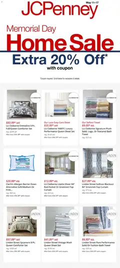 Preview of JCPenney weekly ads valid from 11.05.2026