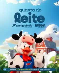 Frangolândia ofertas Quarta do Leite - Pré-Visualização do folheto da loja Frangolândia, válido de 27.05.2026