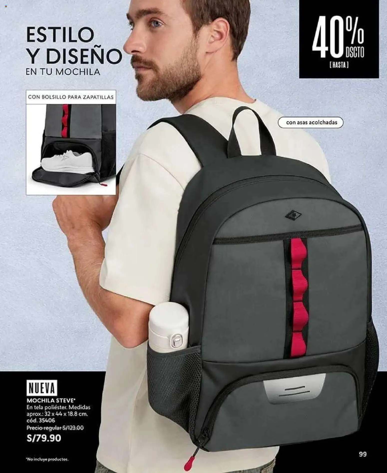 Catálogo CyZone válido desde 22/08/2026 | Página: 99 | Productos: Zapatillas, Mochila