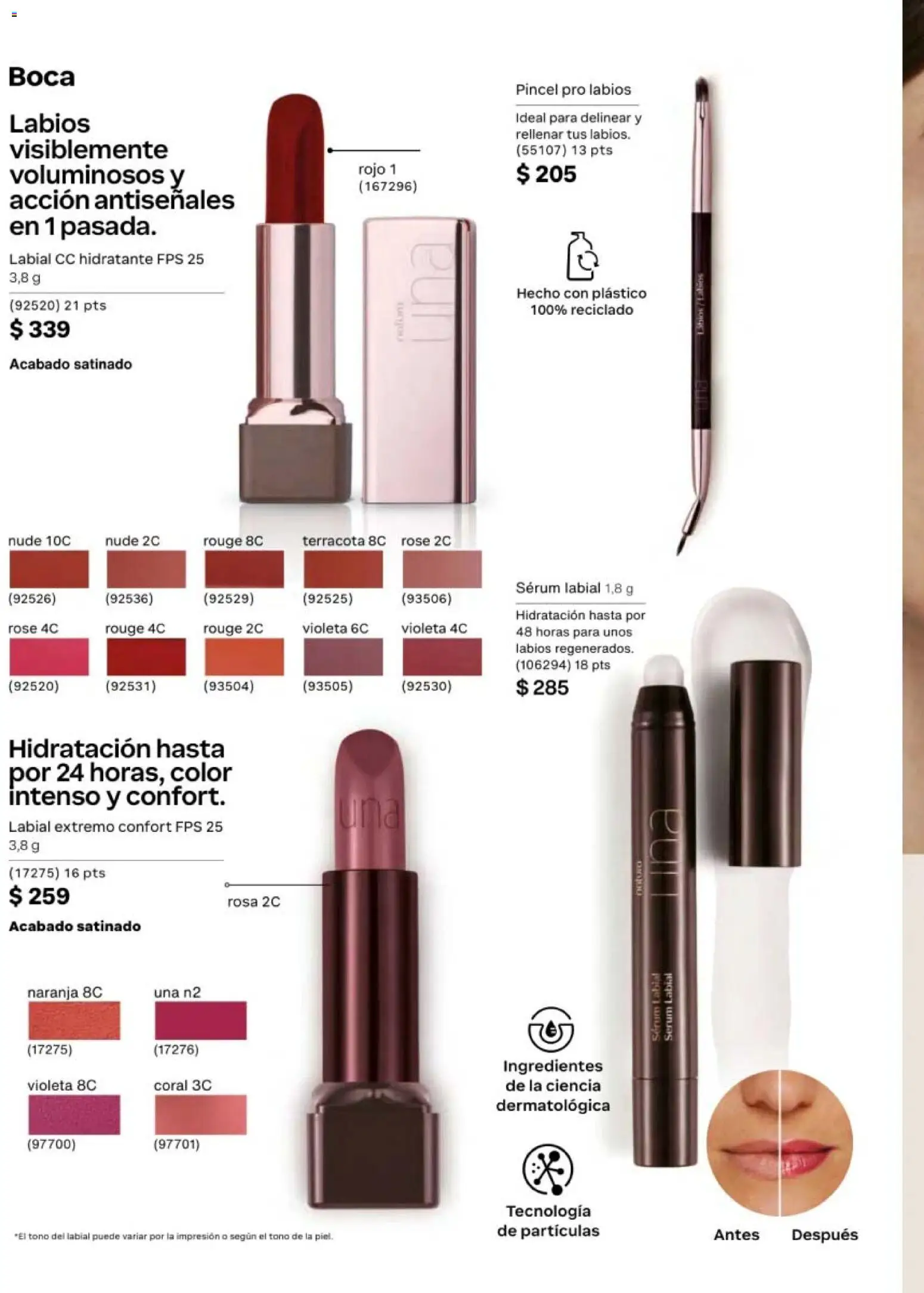 Nuevas ofertas de Natura válidas en toda la República Mexicana desde el 20/02/2026. ¡Encuentra las mejores ofertas en Natura campaña 4 2026! | Página: 48 | Productos: Pincel, Serum, Ingredientes