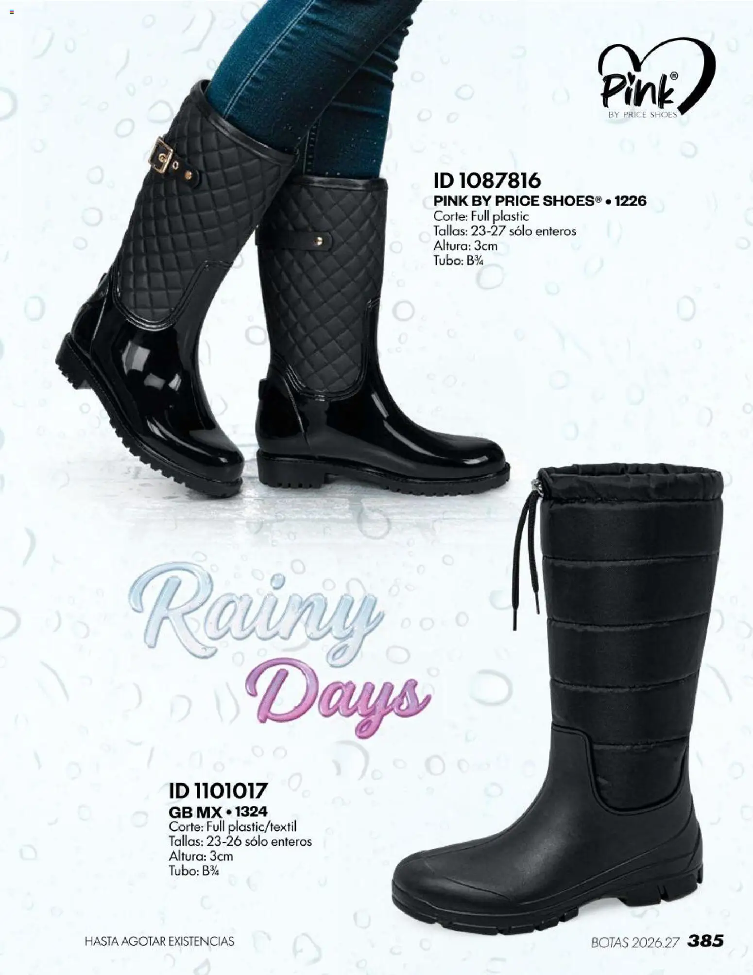 Nuevas ofertas de Price Shoes válidas en toda la República Mexicana desde el 18/07/2026. ¡Encuentra las mejores ofertas en Price Shoes catálogo Botas! | Página: 385