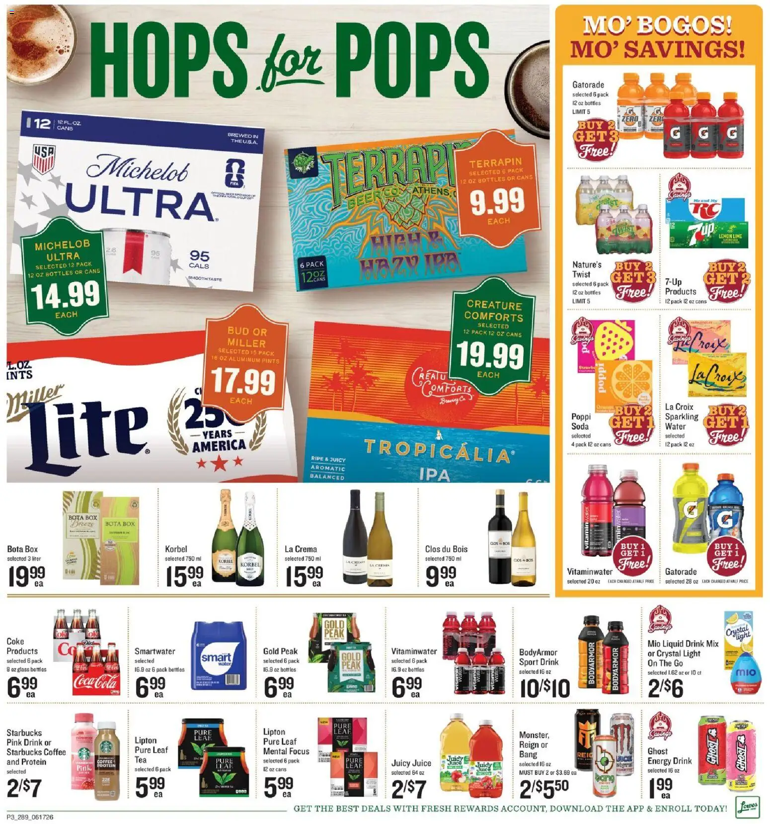Lowes Foods Weekly Ad - GA - valid from 17.06.2026 | Page: 3 | Products: Coffee, Juice, Lemon, Lime