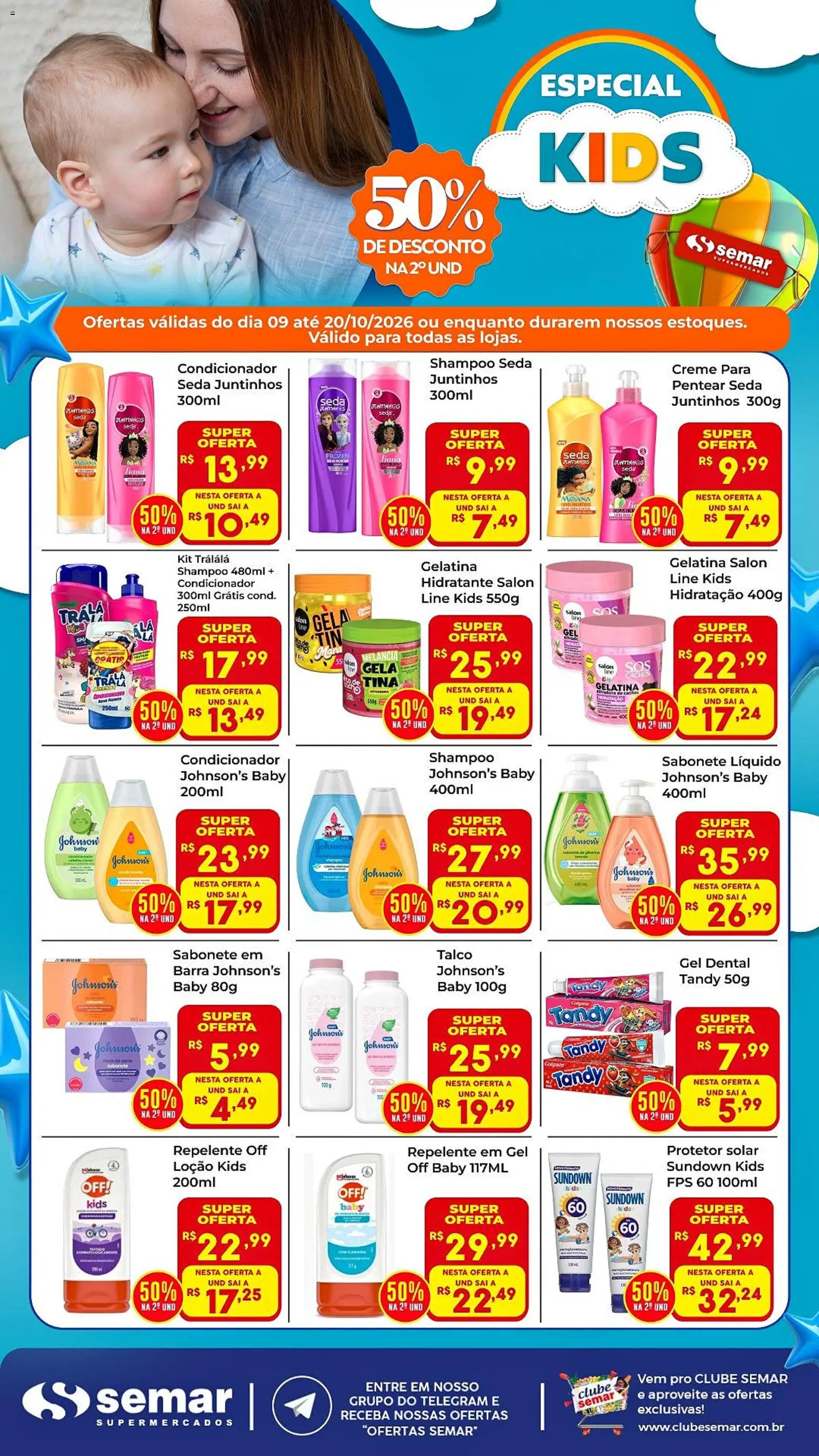 Semar Supermercado Folheto - válido de 09/10/2026 | Página: 1