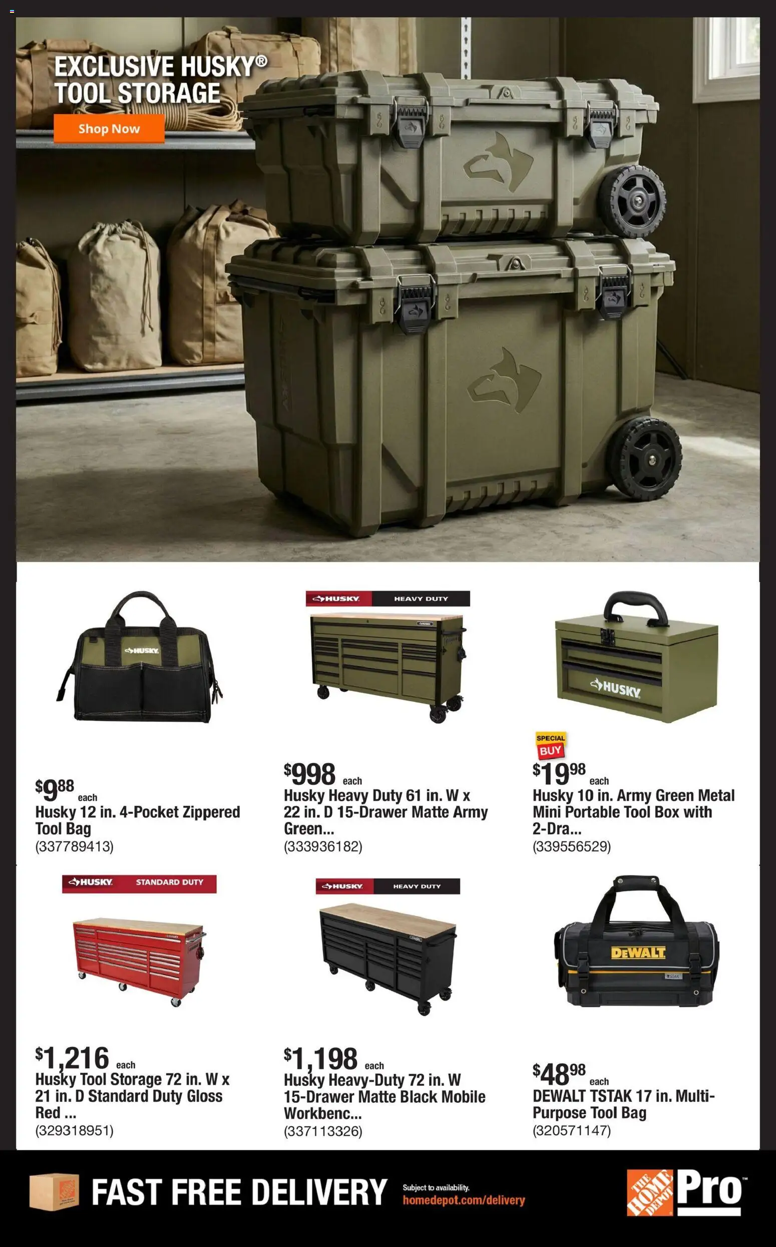 Home Depot Shop Pro Ad - valid from 08/17/2026 | Page: 6 | Products: Box, Bag