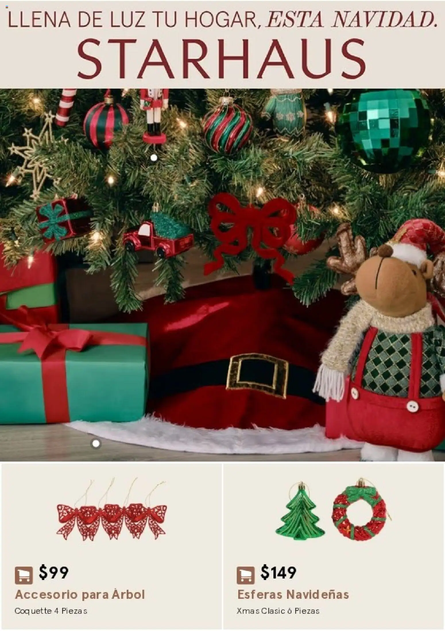 Nuevas ofertas de Coppel válidas en toda la República Mexicana desde el 14/10/2026. ¡Encuentra las mejores ofertas en Coppel catálogo Starhaus Navidad! | Página: 3