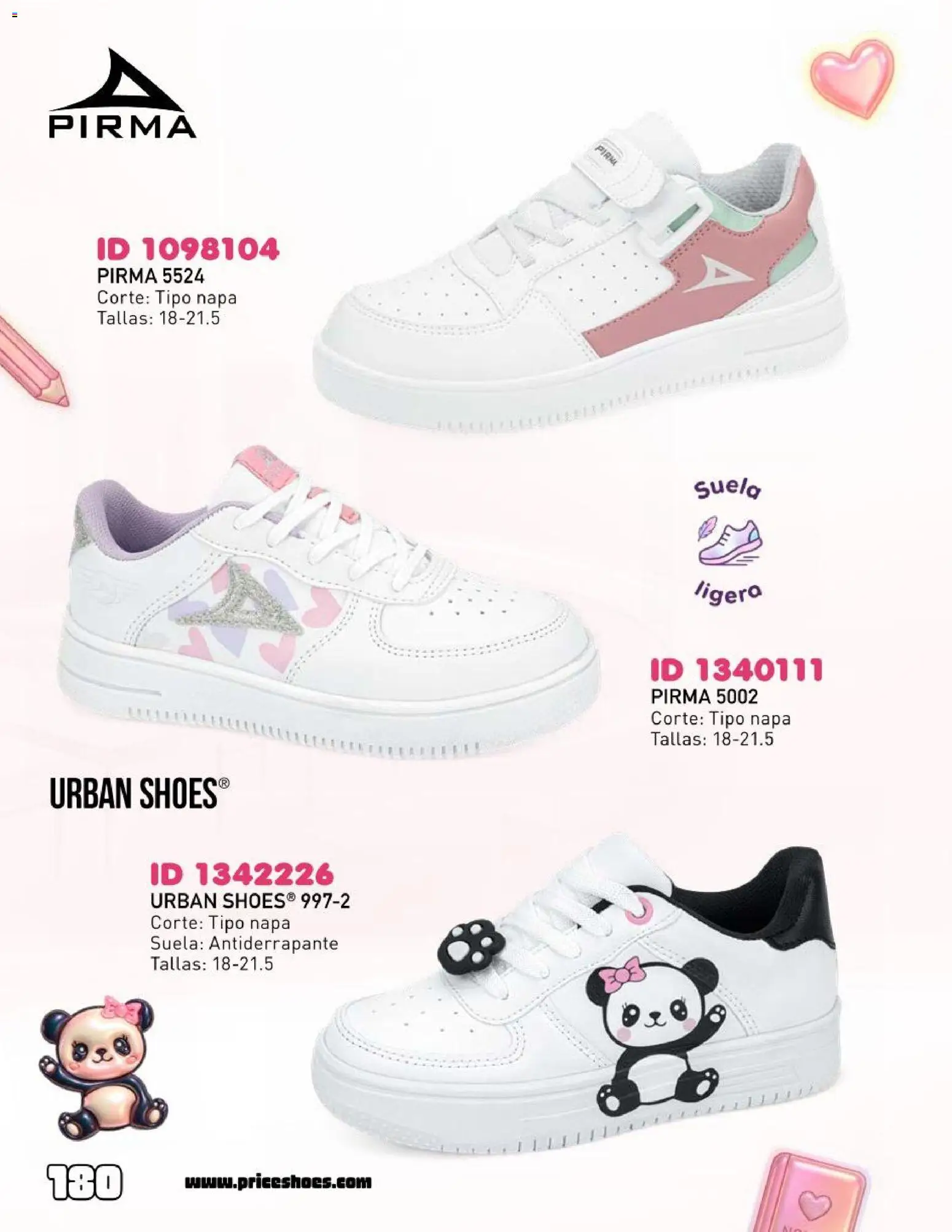 Nuevas ofertas de Price Shoes válidas en toda la República Mexicana desde el 12.06.2026. ¡Encuentra las mejores ofertas en Price Shoes catálogo Escolar! | Página: 180