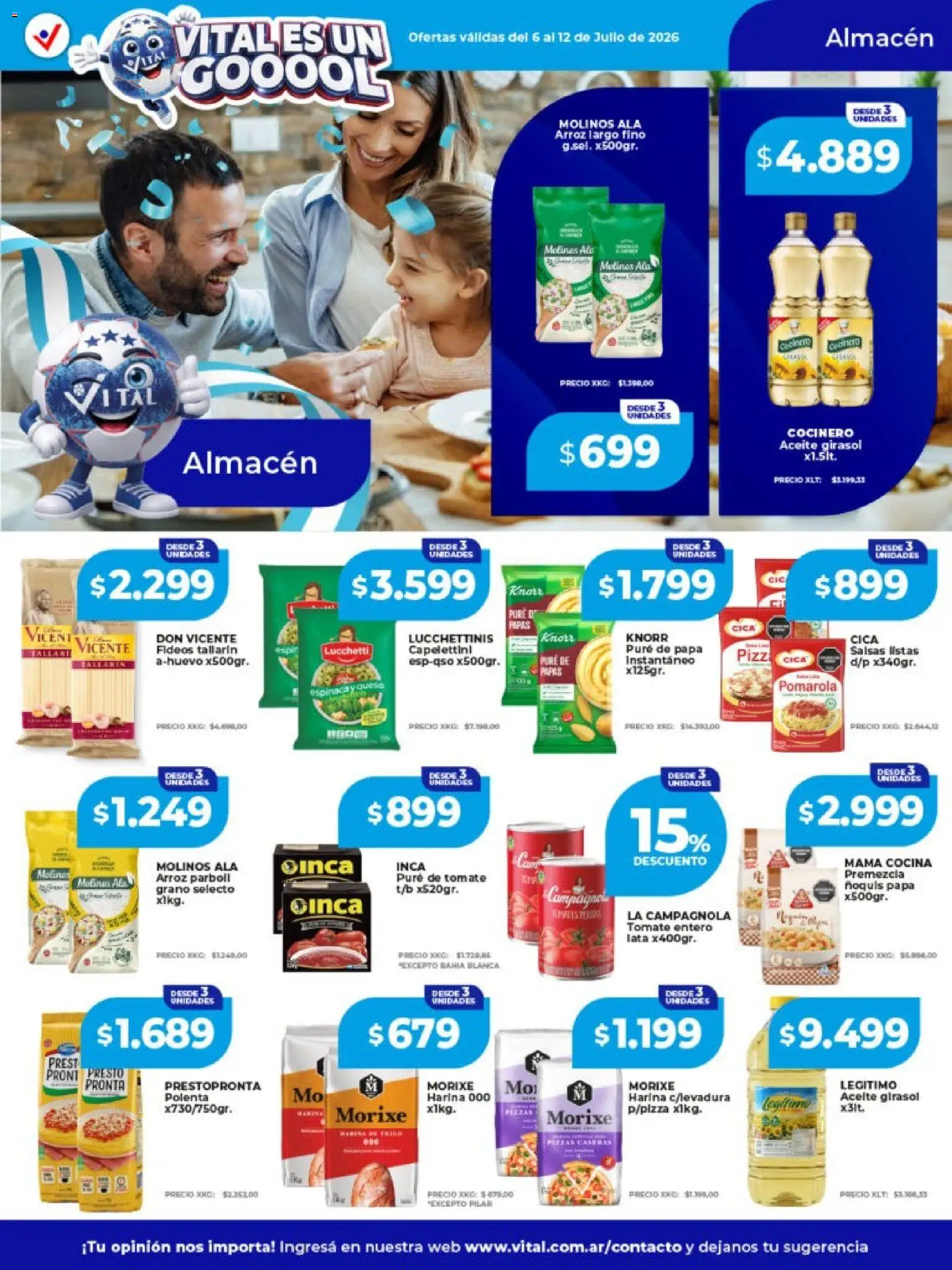 Vital ofertas │ válido desde el 06/07/2026 | Página: 11