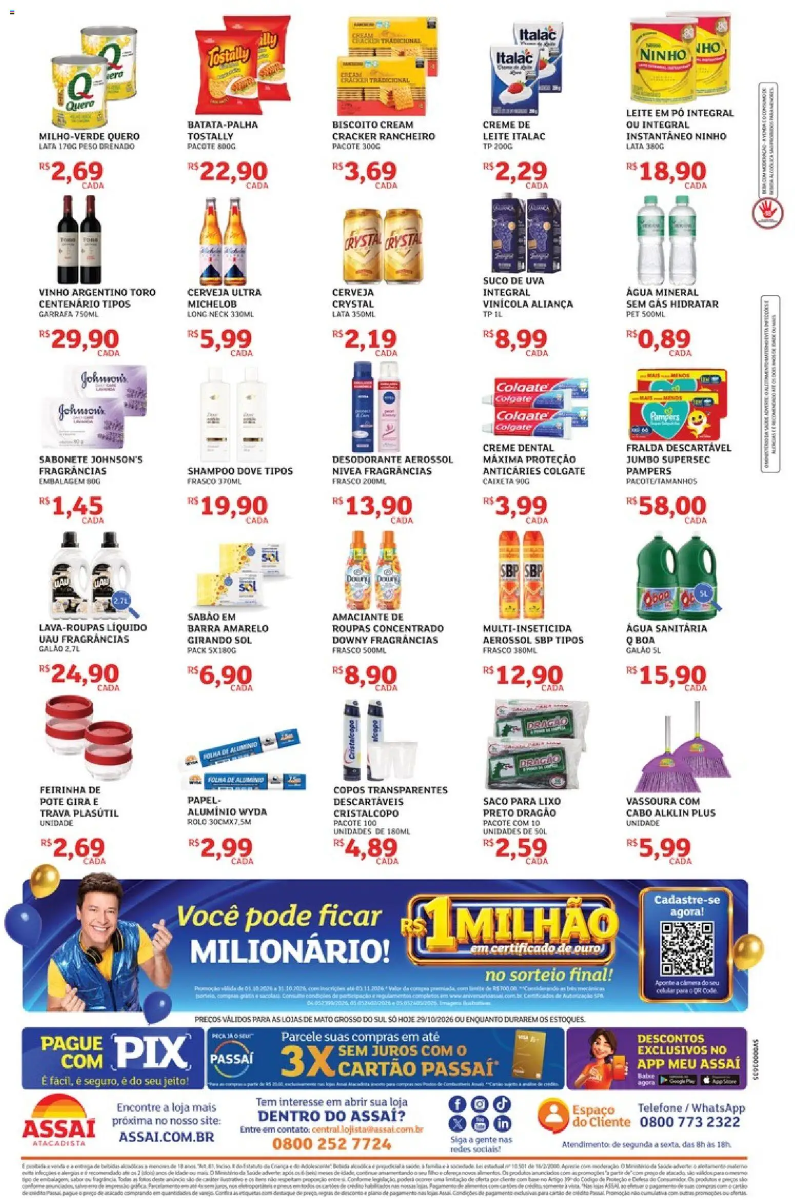 Assaí Atacadista Folheto - válido de 29/10/2026 | Página: 2