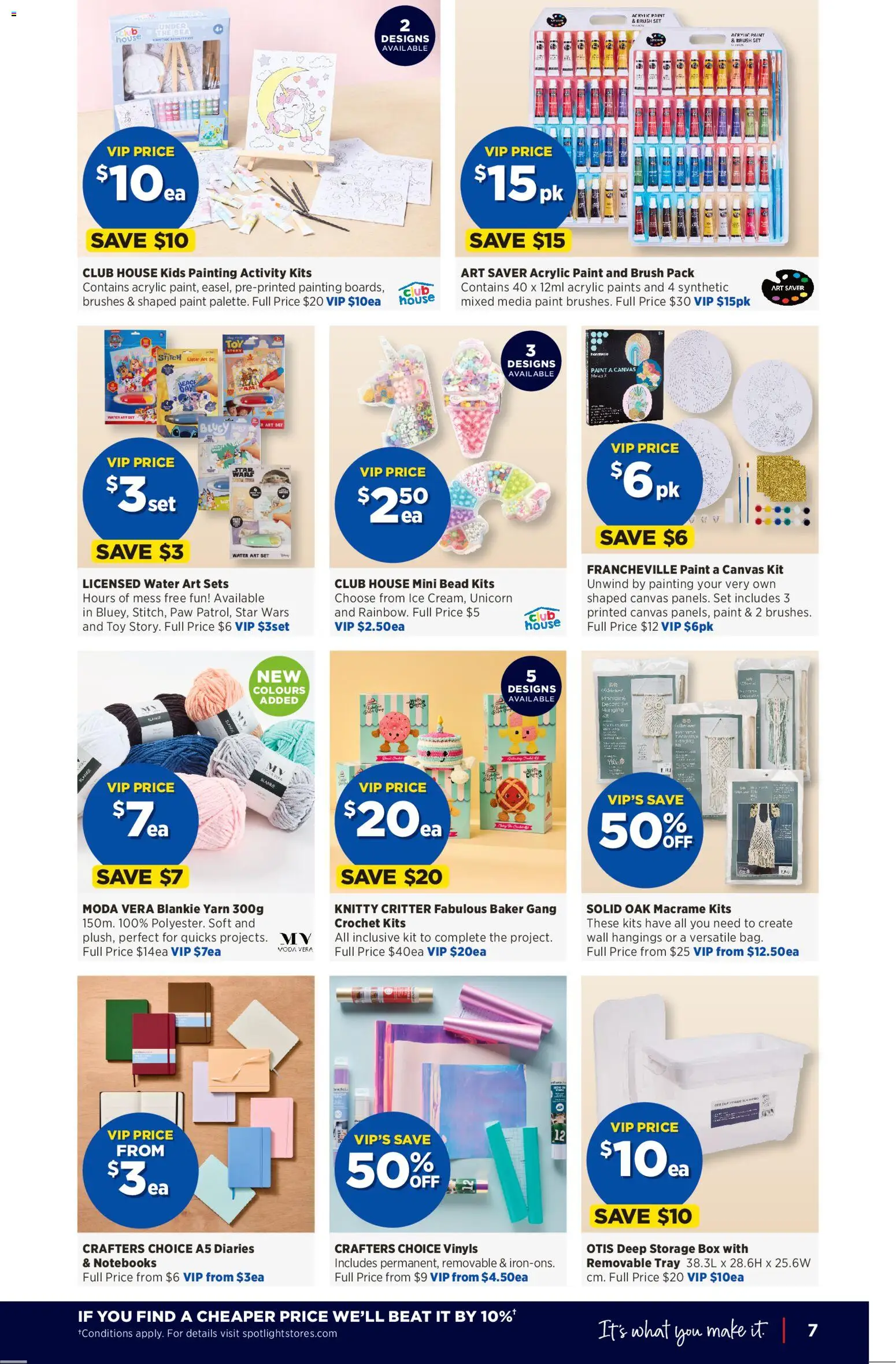Spotlight catalogue - valid from 11.03.2026 | Page: 7 | Products: Brush, Kits, Painting, Water