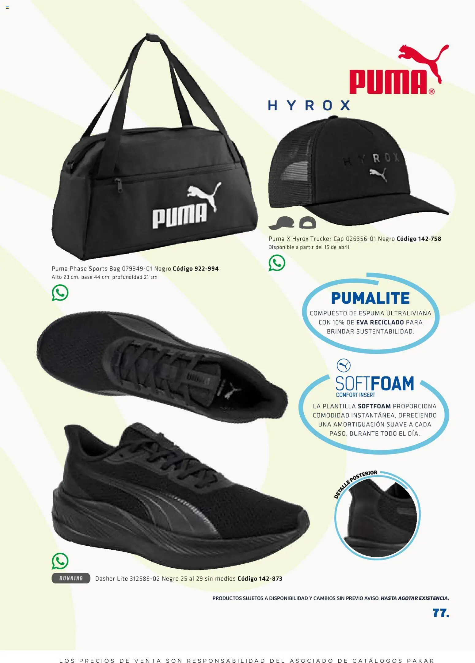 Nuevas ofertas de SC Pakar válidas en toda la República Mexicana desde el 27/02/2026. ¡Encuentra las mejores ofertas en SC Pakar catálogo Premium Men Tomo 2! | Página: 77 | Productos: Espuma
