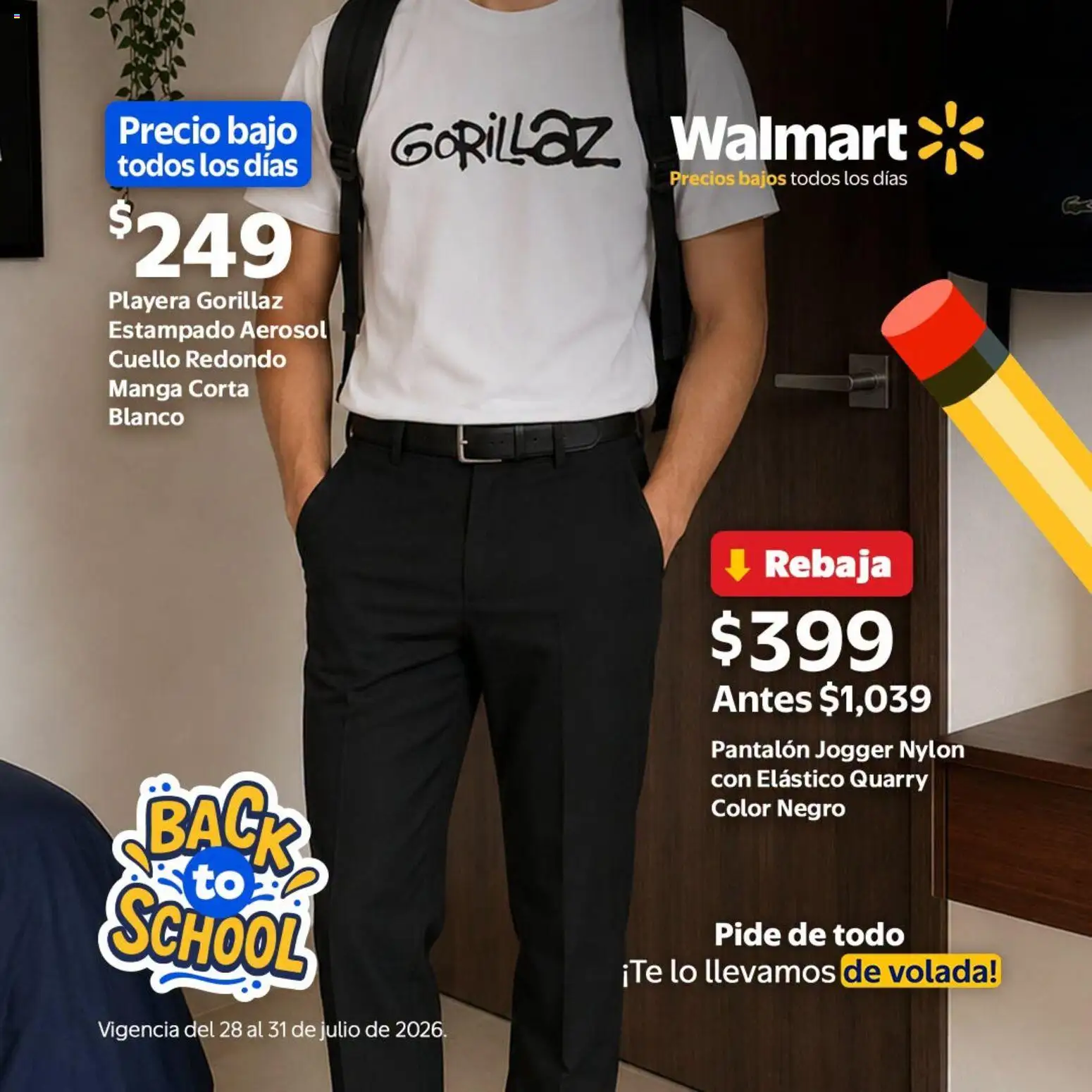 Nuevas ofertas de Walmart válidas en toda la República Mexicana desde el 28/07/2026. ¡Encuentra las mejores ofertas en Walmart folleto Outfit completo! | Página: 4