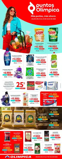 Olímpica Más puntos, más ahorro -  Vista previa de la revista de la tienda Olímpica valido desde el 16/07/2026