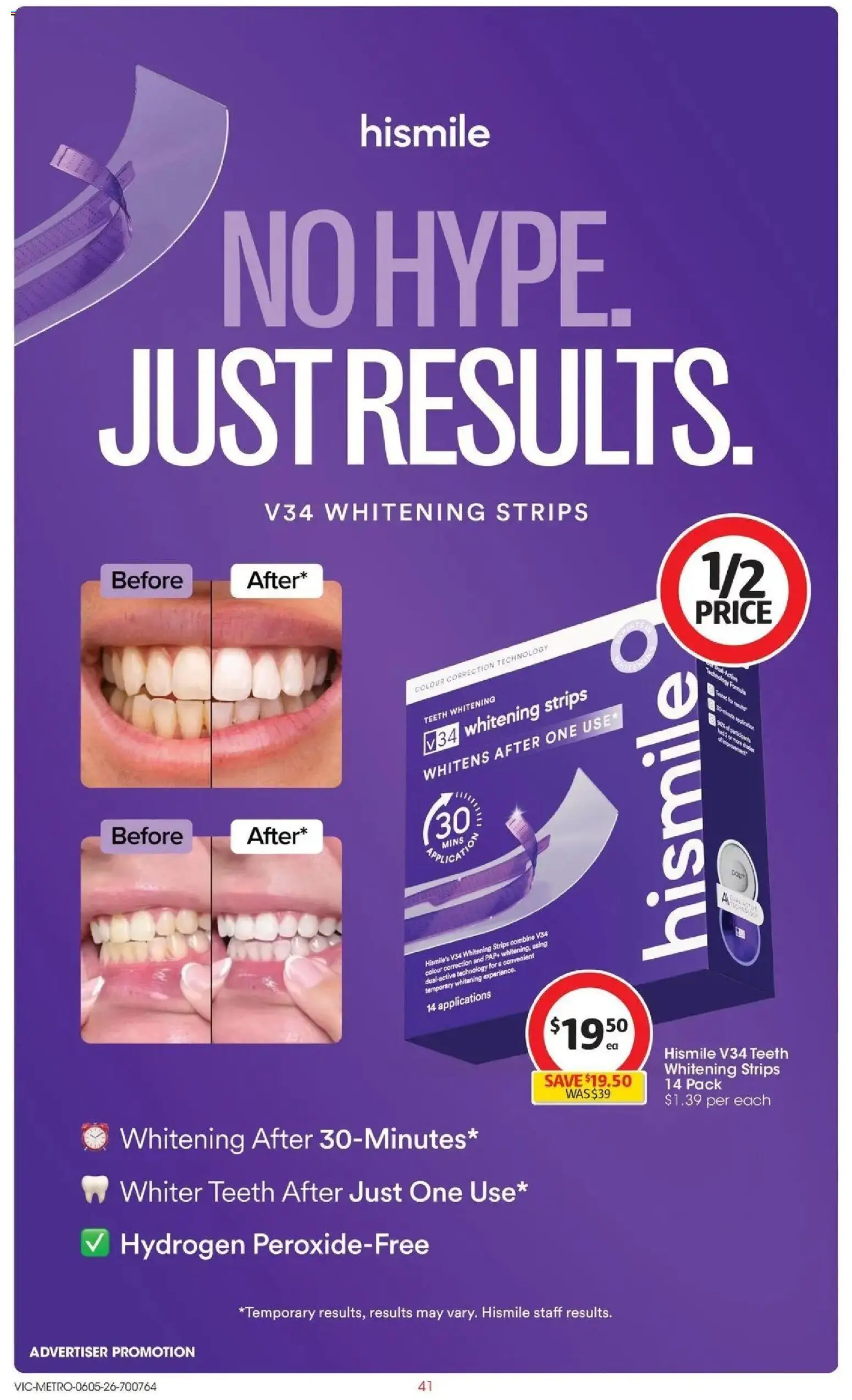 Coles catalogue - valid from 05.05.2026 | Page: 41 | Products: Teeth whitening