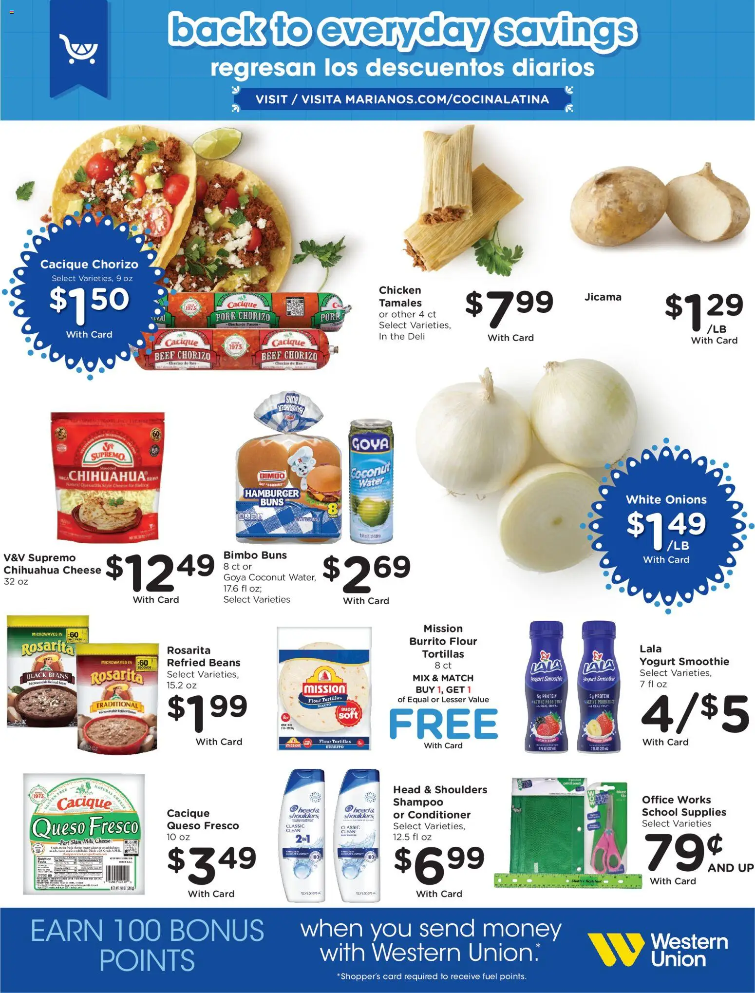 Mariano's Weekly Ad - valid from 07/22/2026 | Page: 16 | Products: Shampoo, Conditioner, Yogurt, Water