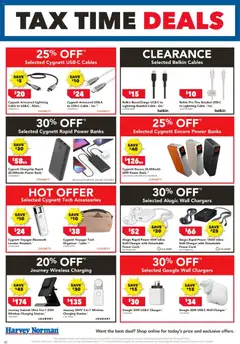 Preview of Harvey Norman Tax time deals - valid from 05.06.2026 | Page: 42