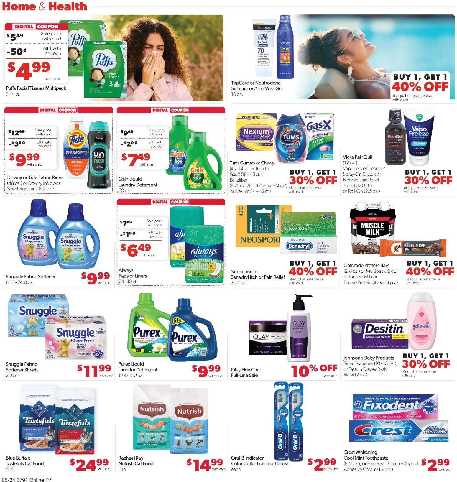 Family Fare Weekly Ad - IA - valid from 24.05.2026 | Page: 11 | Products: Cat Food, Toothpaste, Aloe Vera, Cream