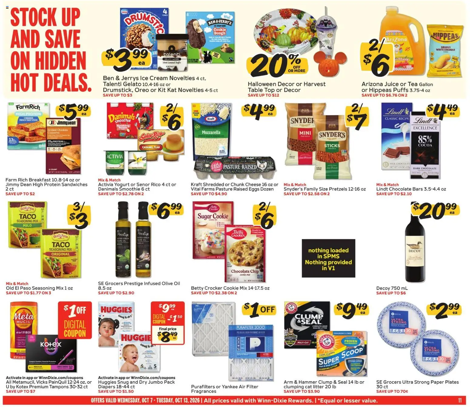 Winn Dixie Weekly Ad - valid from 10/07/2026 | Page: 11