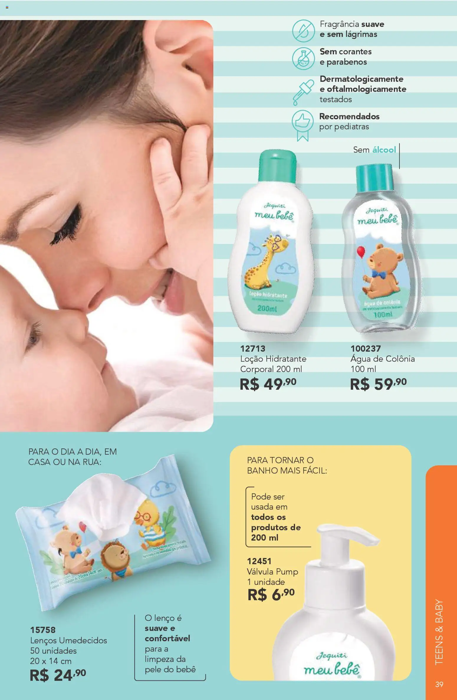 Jequiti Folheto - válido de 06.03.2026 | Página: 39 | Produtos: Fragrância, Lenço