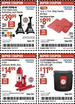 Preview of Harbor Freight weekly ads valid from 08/31/2026 | Page: 13 | Products: Tire, LED light