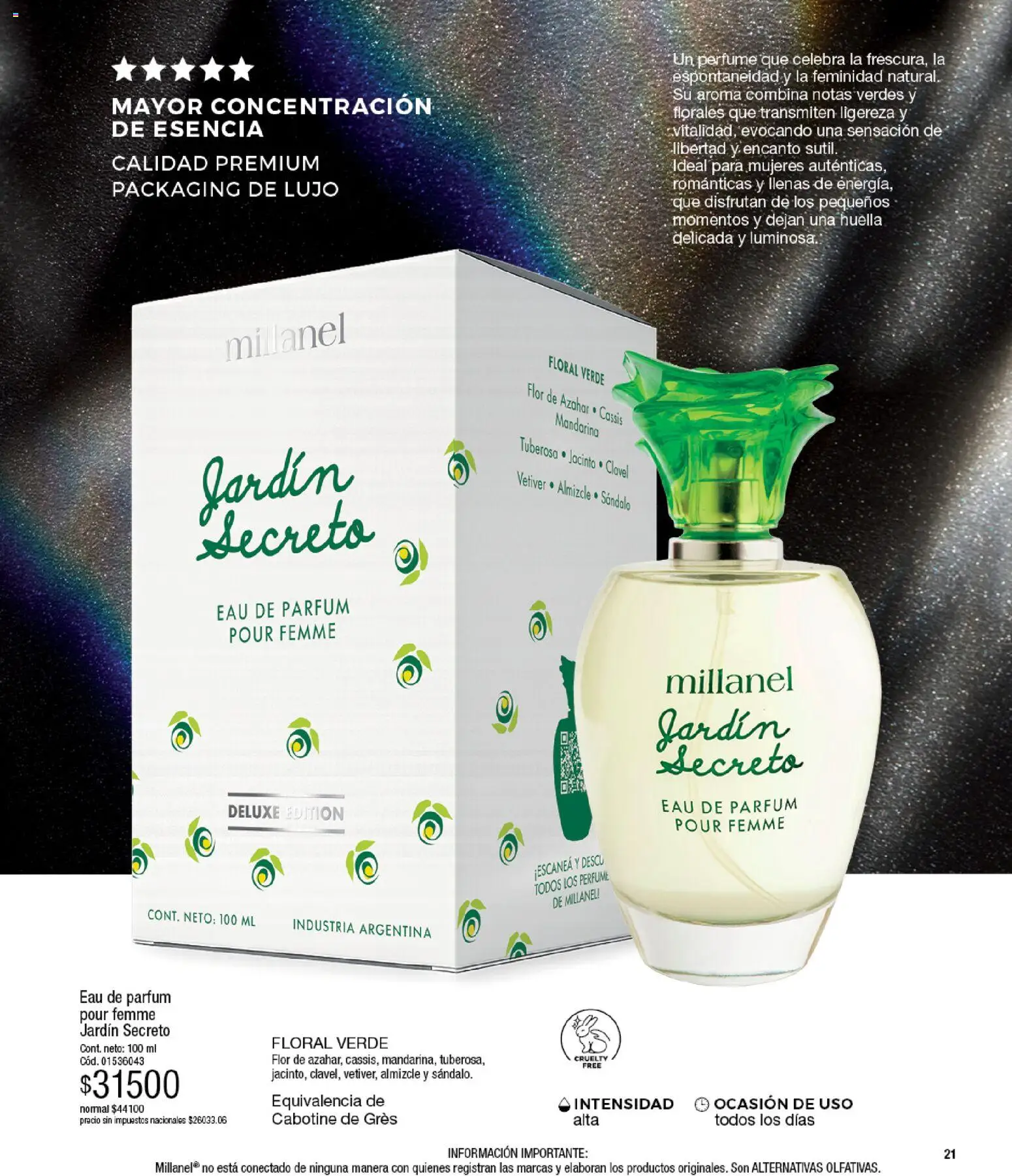 Millanel catálogo │ válido desde el 14/09/2026 | Página: 21 | Productos: Perfume