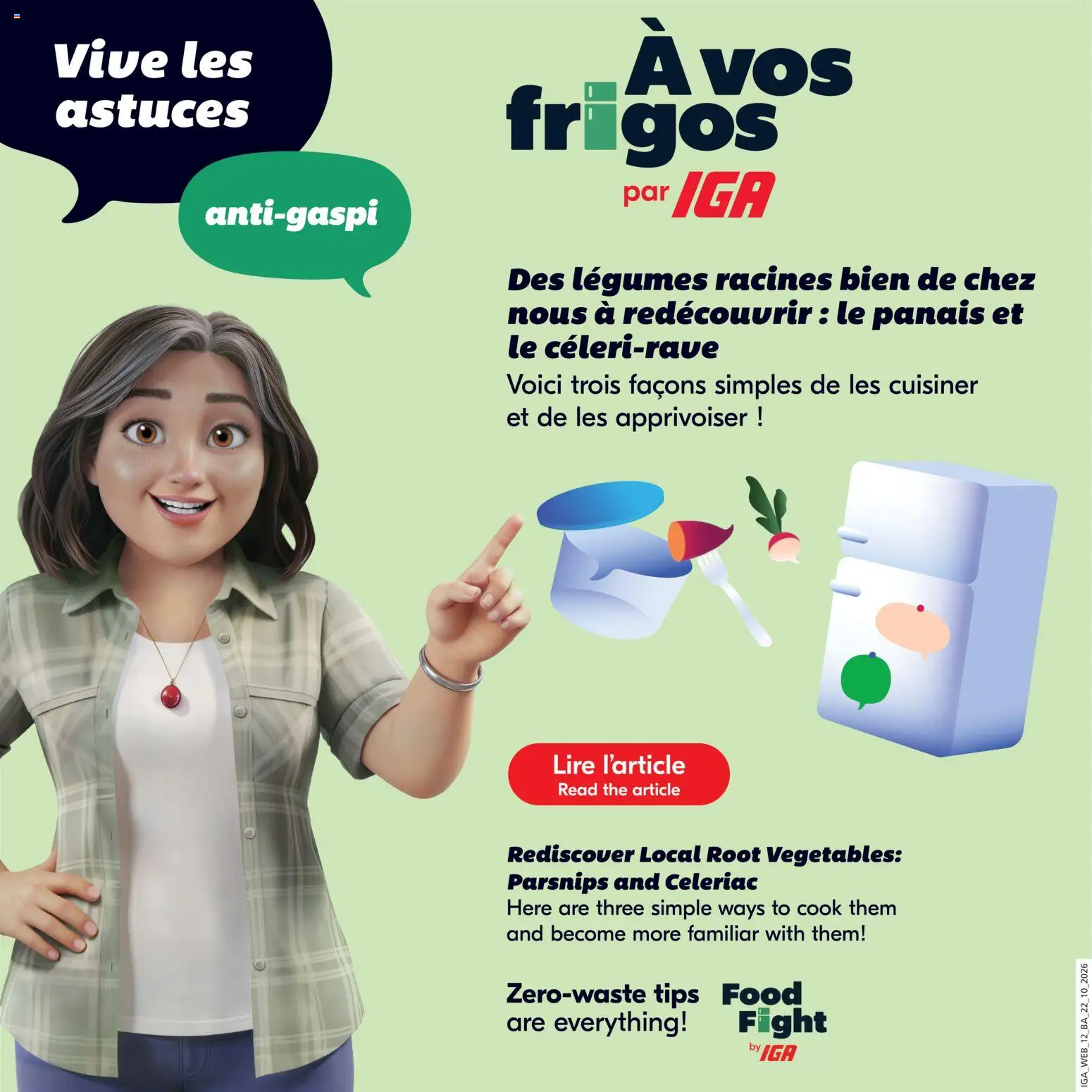 IGA flyer valid from Oct 22, 2026 | Page: 15