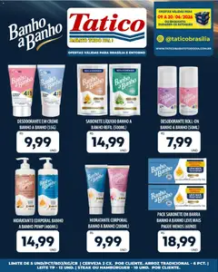 Tatico ofertas Banho - Pré-Visualização do folheto da loja Tatico, válido de 09.06.2026