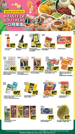 Preview of 99 Ranch Market weekly ads valid from 06/26/2026