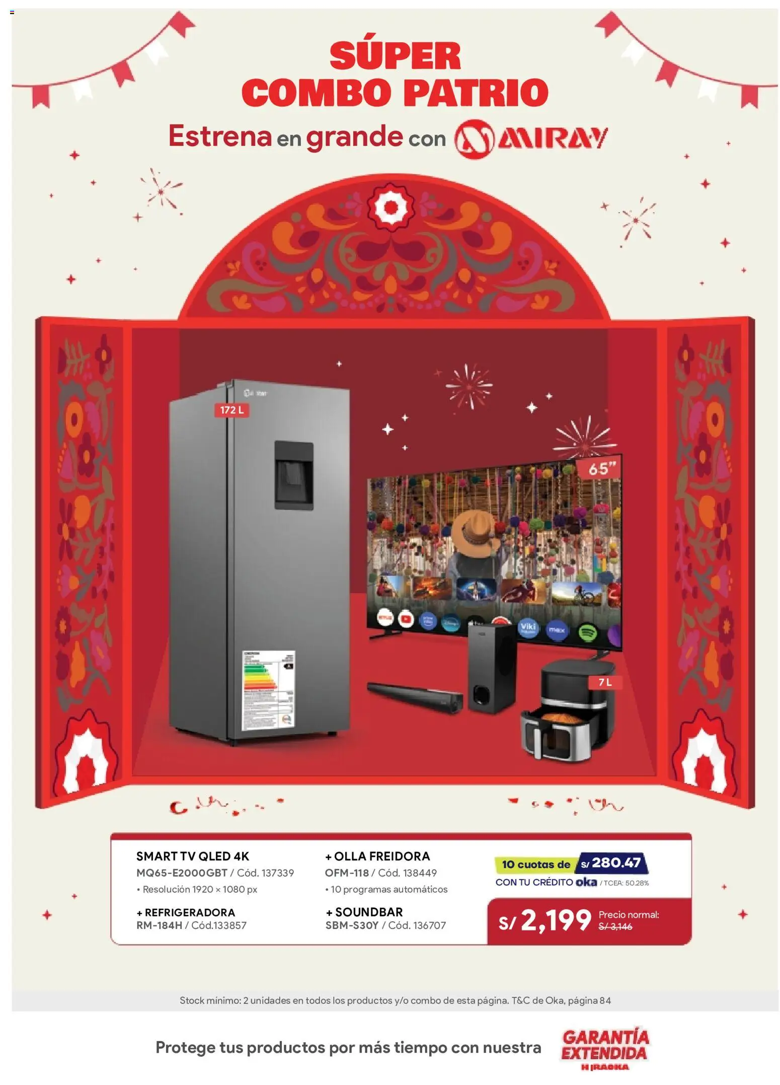 Catálogo Hiraoka válido desde 11/07/2026 | Página: 95 | Productos: Freidora
