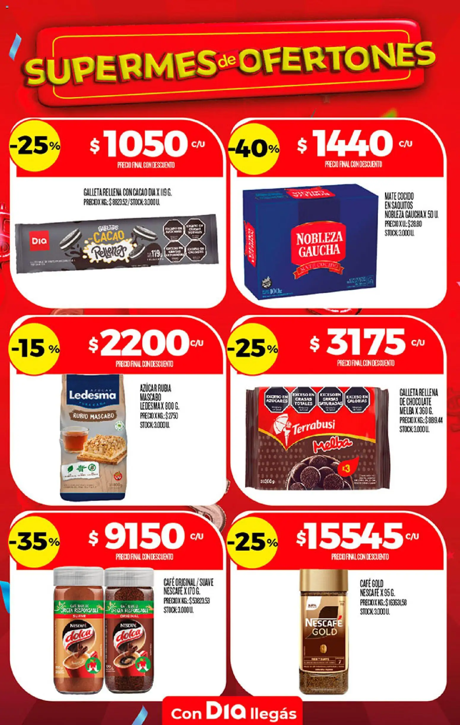 Supermercado DIA Ofertas │ válido desde el 19/08/2026 | Página: 18 | Productos: Mate, Mate cocido, Cacao, Galletas