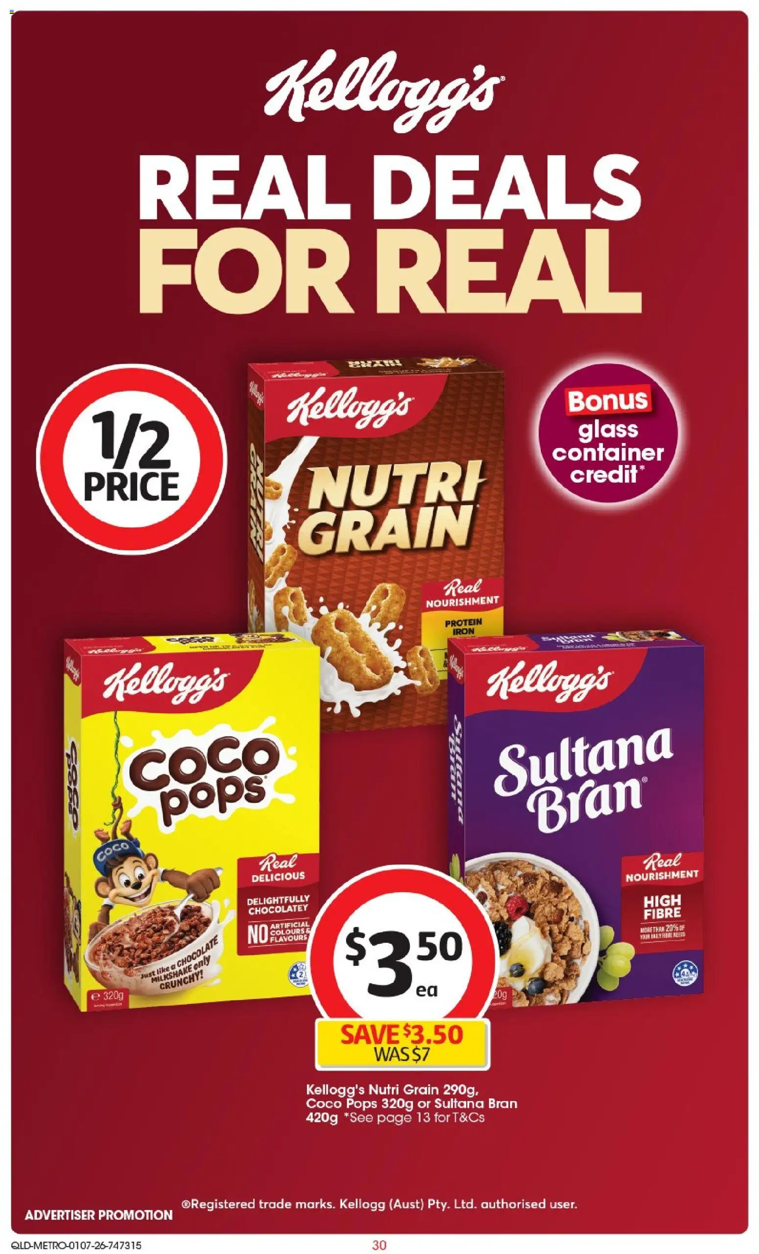 Coles catalogue - valid from 01/07/2026 | Page: 30 | Products: Chocolate, Iron