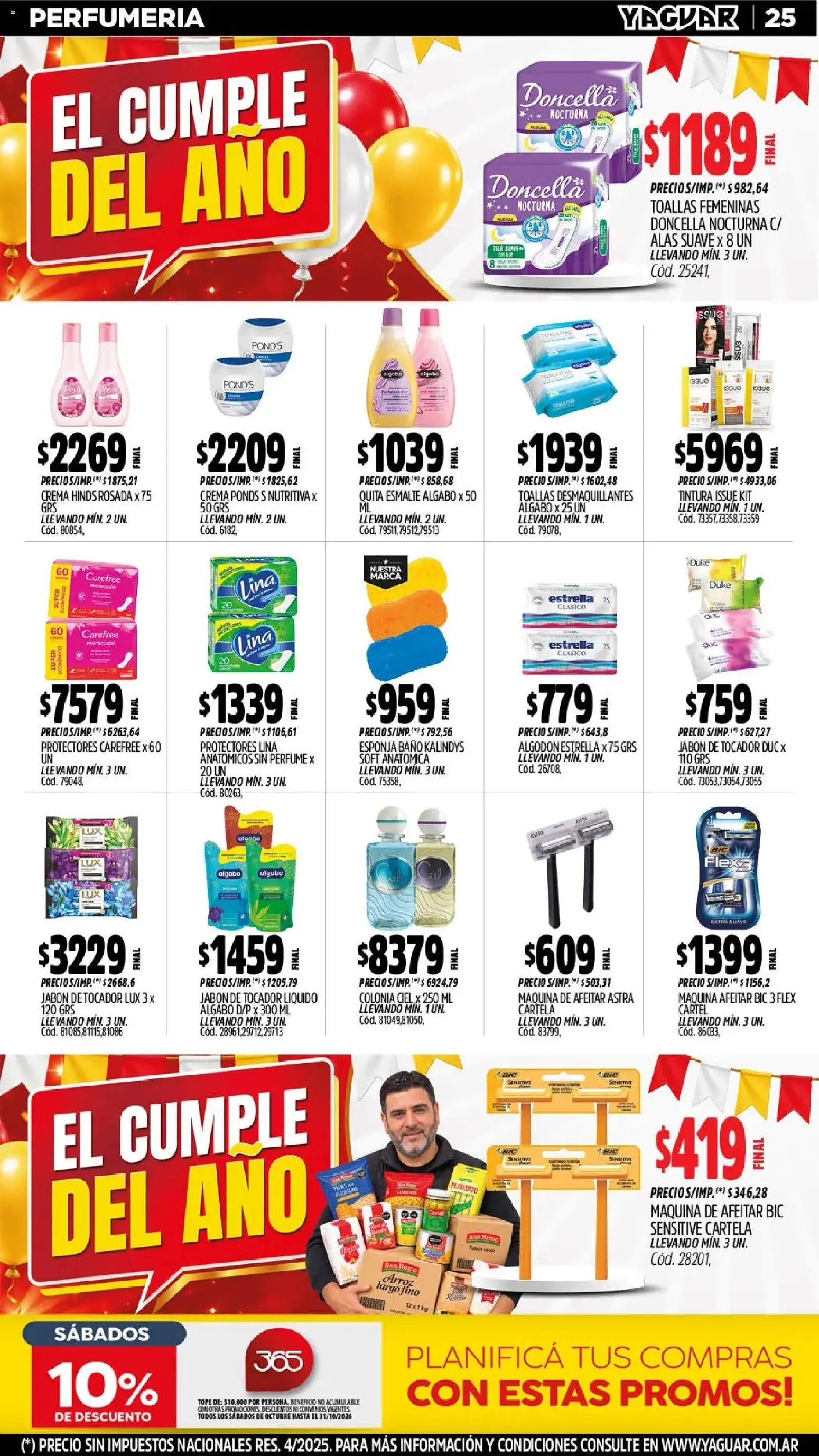 Yaguar - Oferta Semanal Parque Chacabuco │ válido desde el 12/10/2026 | Página: 27