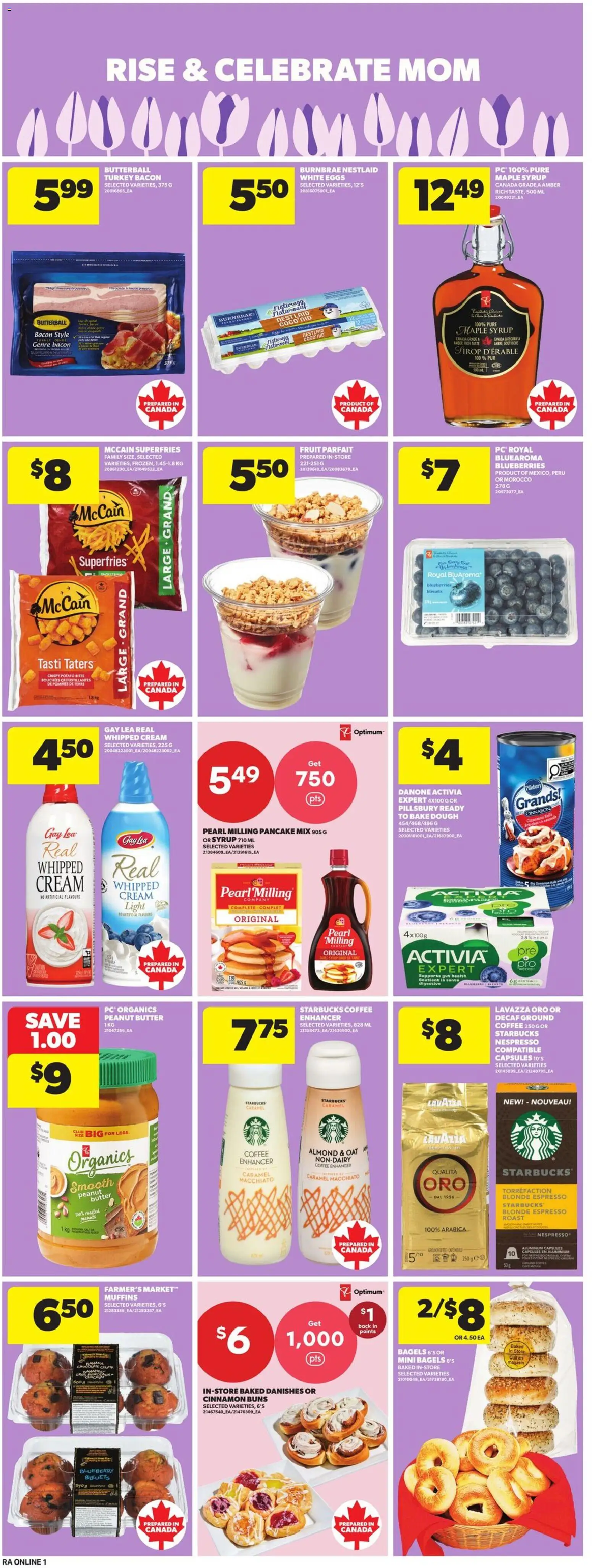 Atlantic Superstore flyer valid from 07.05.2026 | Page: 10 | Products: Turkey, Eggs, Coffee, Chocolate
