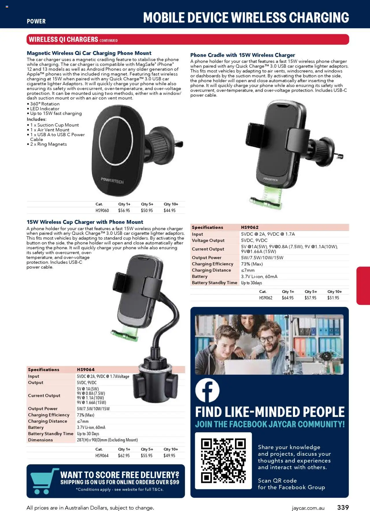 Jaycar catalogue - valid from 09/07/2025 | Page: 339 | Products: Charger, Iphone, Cable, Usb