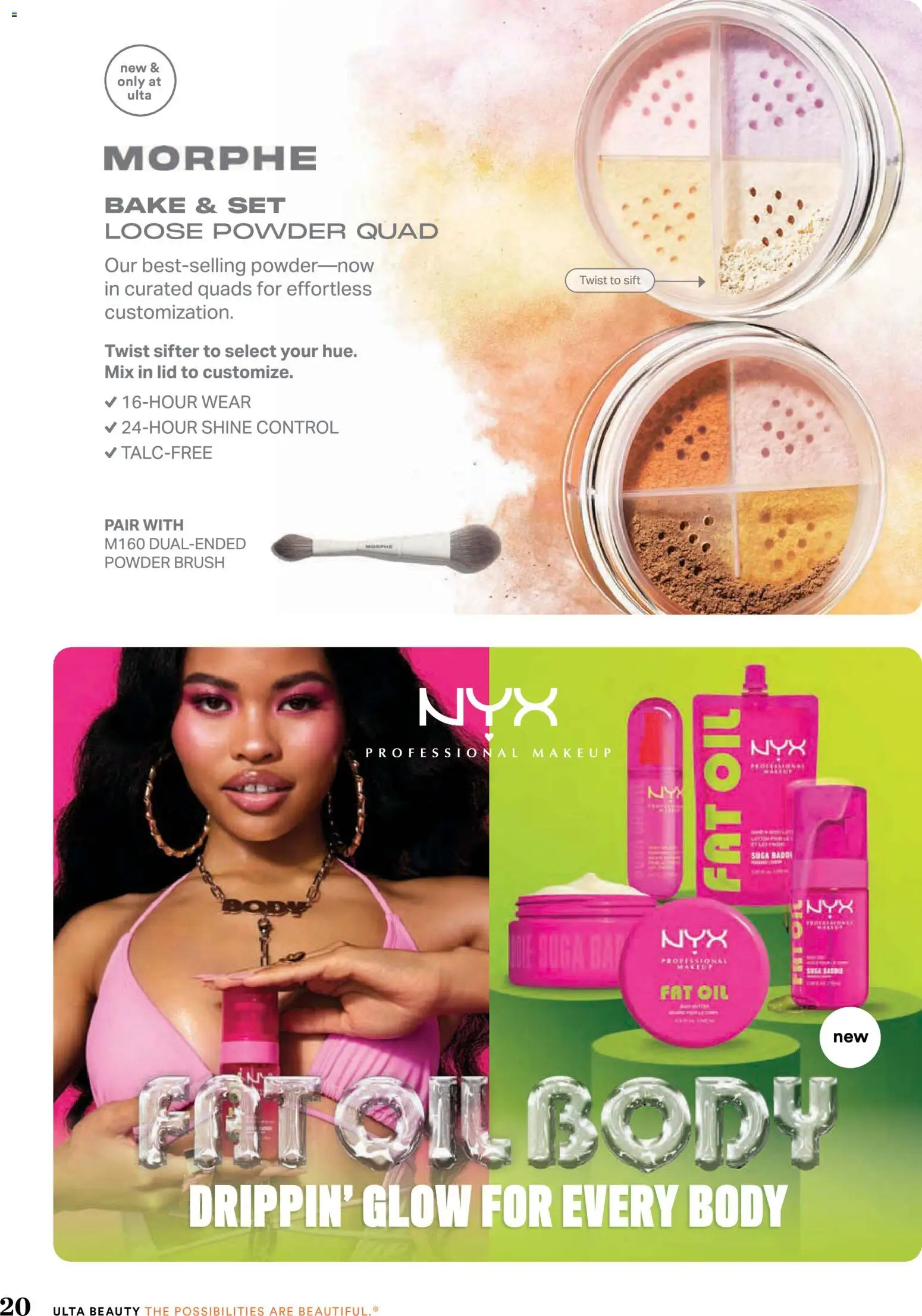 Ulta Beauty Weekly Ad - valid from 17.05.2026 | Page: 20 | Products: Powder, Brush, Oil