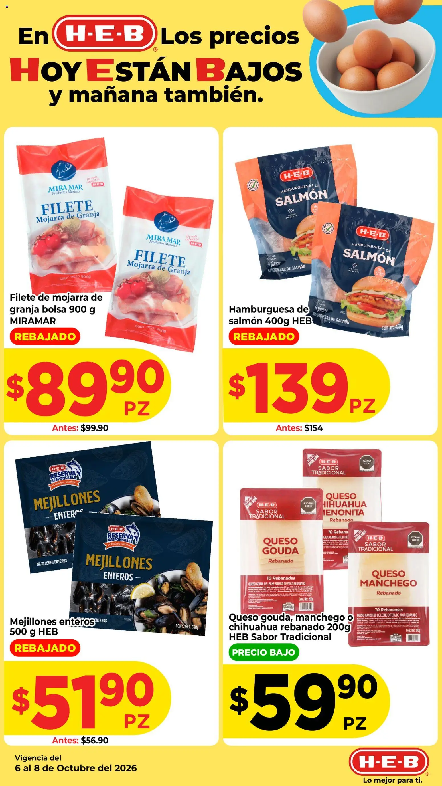 Nuevas ofertas de H-E-B válidas en toda la República Mexicana desde el 06/10/2026. ¡Encuentra las mejores ofertas en H-E-B folleto! | Página: 2