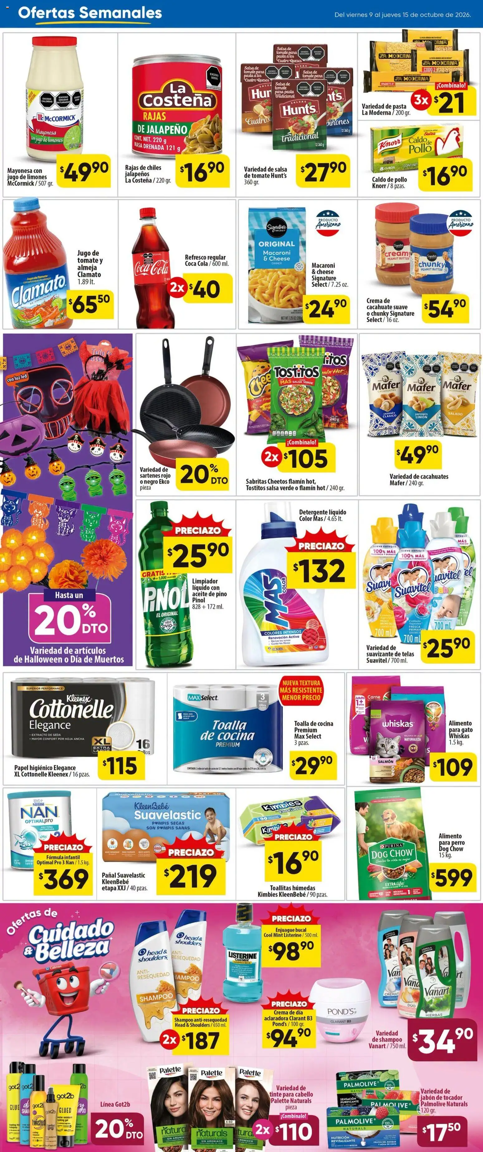 Nuevas ofertas de Calimax válidas en toda la República Mexicana desde el 09/10/2026. ¡Encuentra las mejores ofertas en Calimax folleto! | Página: 2