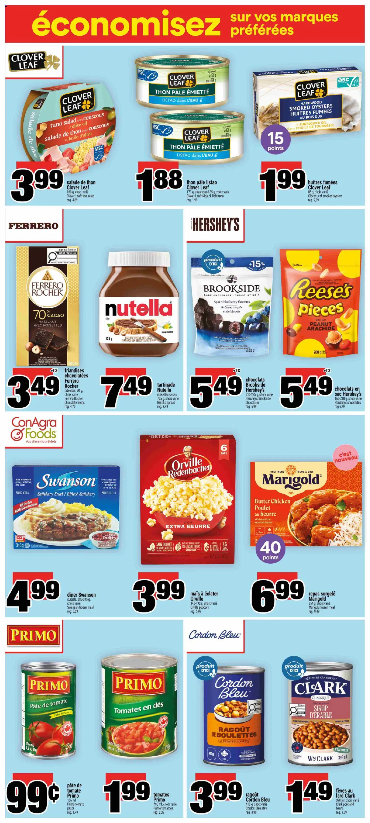 Super C flyer valid from Oct 1, 2026 | Page: 12 | Products: Sunflower oil, Tuna, Grains, Pork