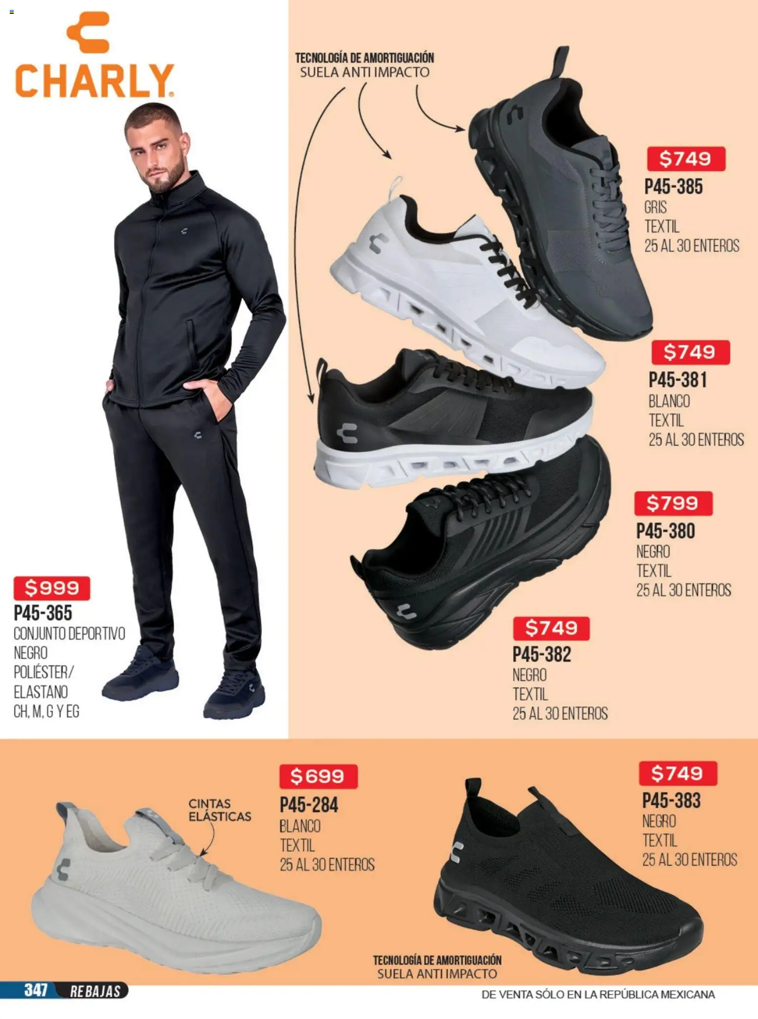 Nuevas ofertas de Cklass válidas en toda la República Mexicana desde el 23/06/2026. ¡Encuentra las mejores ofertas en Cklass catálogo Rebajas sobre rebajas calzado! | Página: 348 | Productos: Conjunto