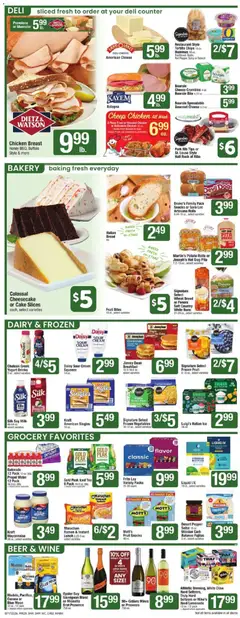 Preview of Shaw's weekly ads valid from 07/17/2026 | Page: 3 | Products: Beer, Pork, Sour cream, Lemon