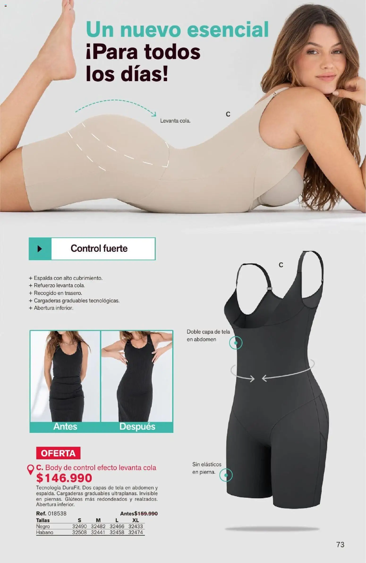 Leonisa revista - valida desde el 04/08/2026 | Página: 73 | Productos: Body