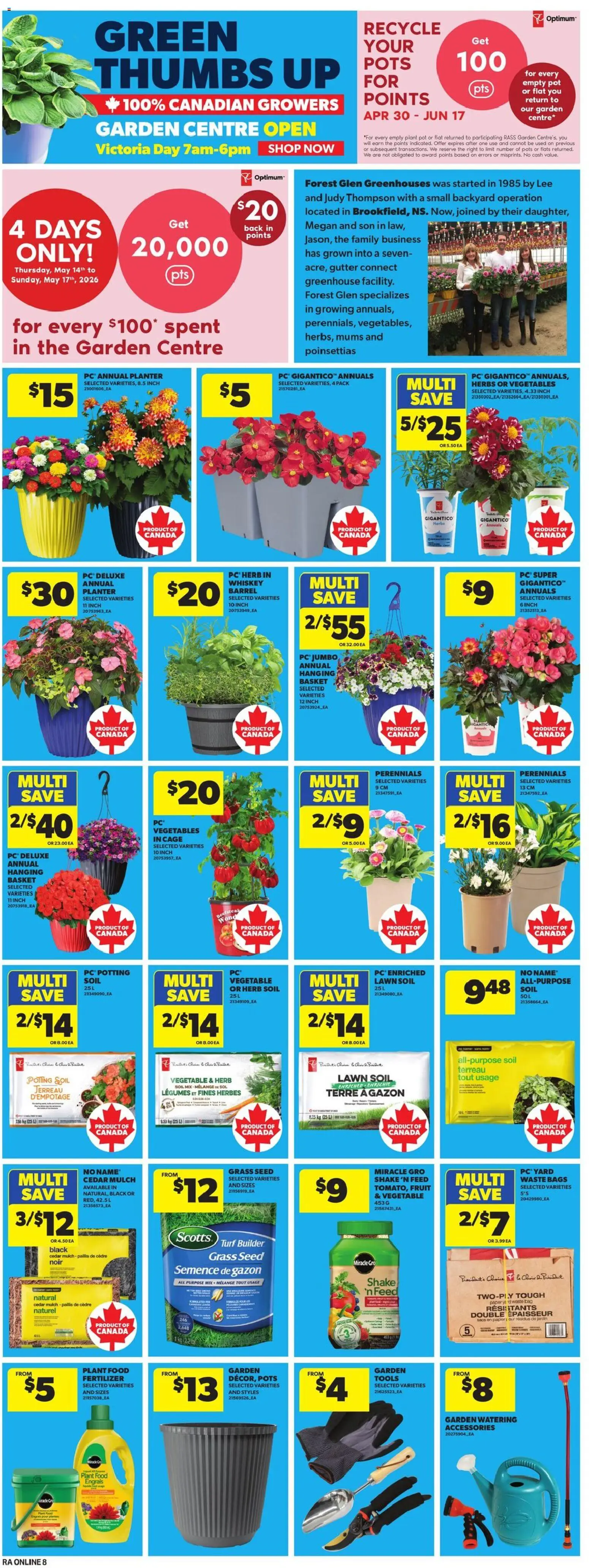 Atlantic Superstore flyer valid from 14.05.2026 | Page: 17 | Products: Whiskey, Bag, Basket