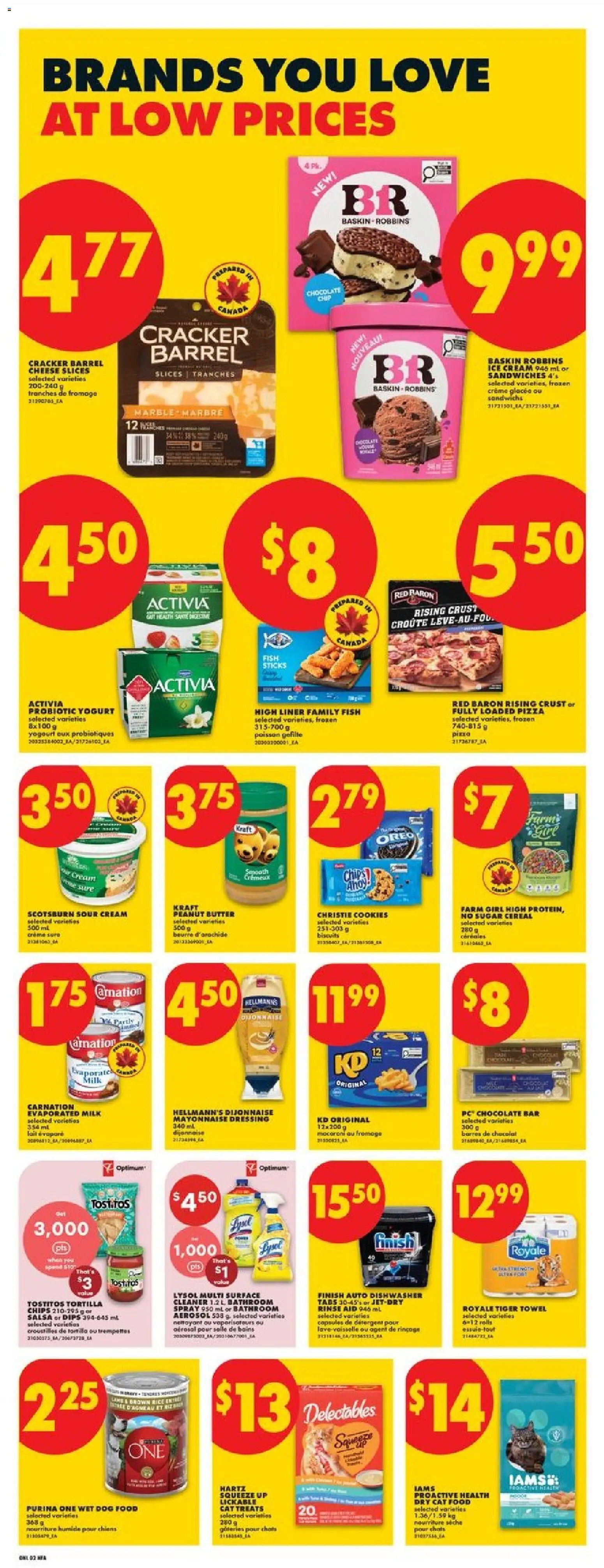 No Frills flyer valid from Sep 17, 2026 | Page: 6 | Products: Chips, Detergent, Ice, Pizza